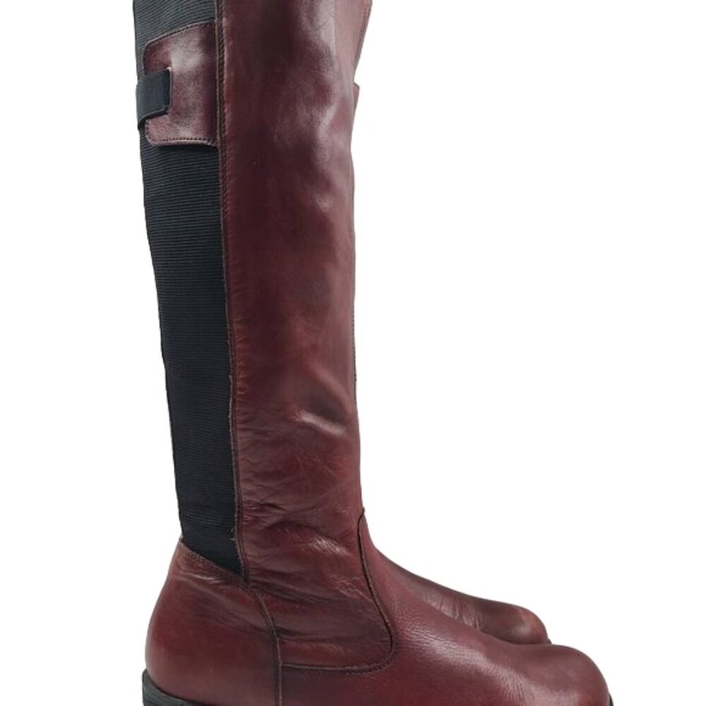 Remonte Women’s Brown Knee High Leather Boots Size 10